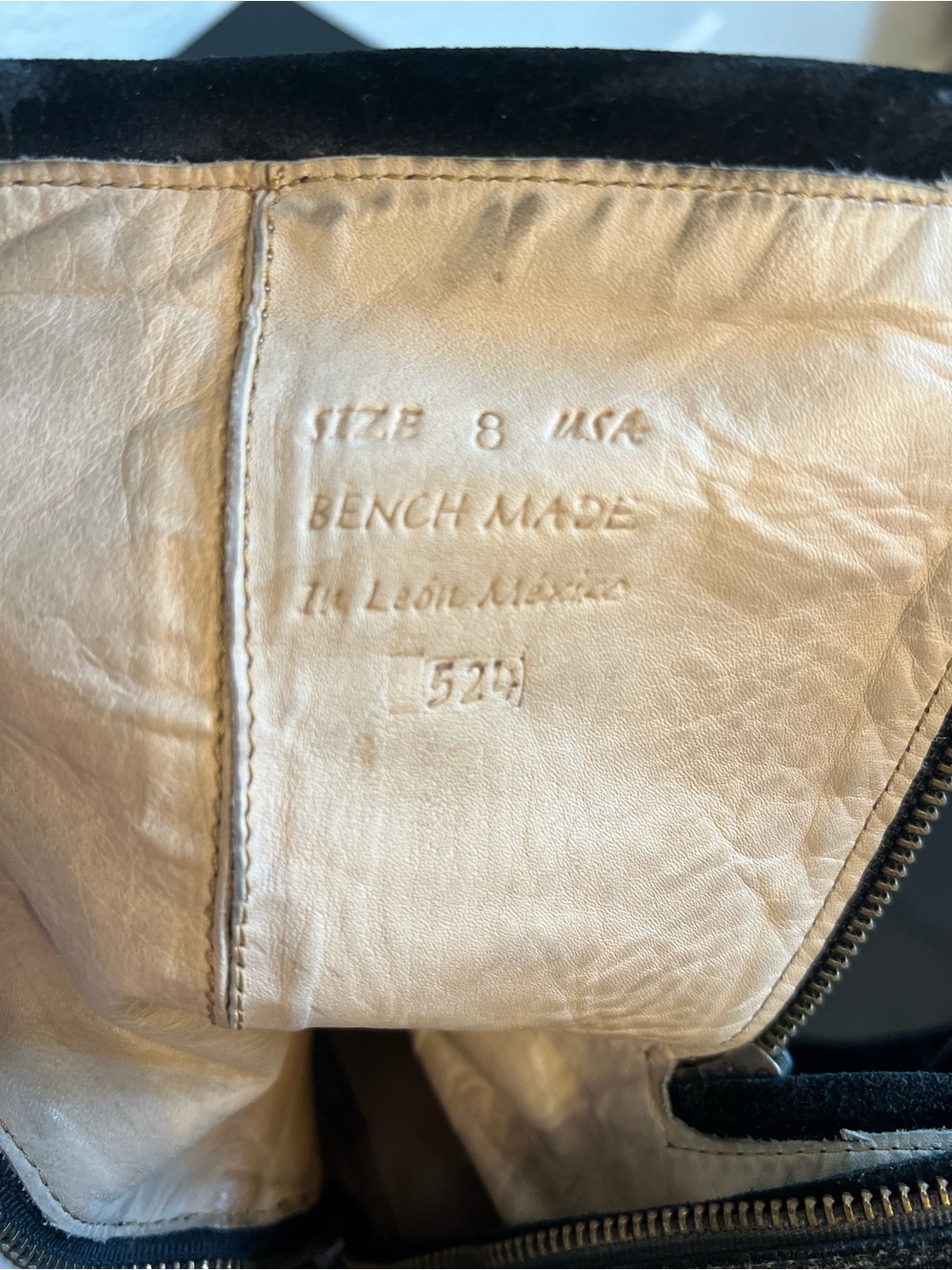 Bed Stu Brown Leather Handcrafted Stamp Detail - Picture 7 of 7